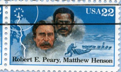 Matthew Henson (with Robert E. Peary)