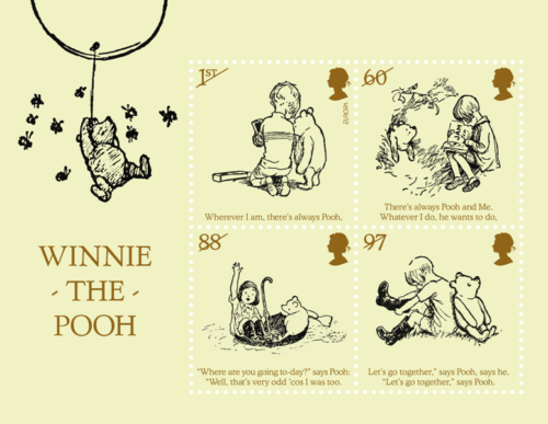 Winnie the Pooh miniature sheet (GB, 2010)